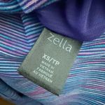 Zella x NORDSTROM | Purple Turquoise Pink Multi Print Leggings Topstitch | XS Photo 5