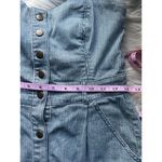Forever 21 Boutique Striped Denim Strapless Mini Dress size S/P Photo 7