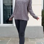 Boutique NWT Grey Quarter zip Sweater  Photo 4