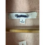 Madewell  Alpaca-Blend V-Neck Cardigan Size Small Heather Pale Blush Photo 2