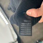 Free People  Ribbed Turtleneck Sweater Black Size XSmall Photo 6