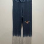Boys Lie Revolve Heavenly Love Thermal Pant Navy Dip Dye
 Size Small New No Tag Photo 3