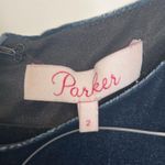 Parker Blue Velvet Valentine Dress NWOT Size 2 Photo 2