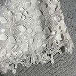 Kimchi Blue White Crochet Lace Bodycon Skirt Size 4 EUC Photo 1