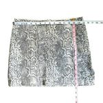 VTG Snakeskin Mini Skirt Womens Size 4 Photo 4