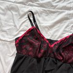 Womens Red Black Nightie Lingerie Babydoll Grunge Vampire Valentines 90s Sexy Size undefined Photo 1