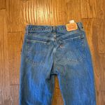 Levi's Levi’s low pro straight distressed dark wash jeans 27 Photo 13
