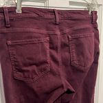 Kut From The Kloth Catherine Mid Rise Boyfriend Exclusive Raisin - burgundy wine Photo 5