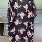 Blvd Floral Kimono Short Sleeve Top or Swim Cover Up Photo 1