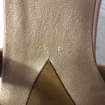 Stuart Weitzman Pink and Grey Leather Wedge Open Toe Mule Sandals size 7.5 Photo 11