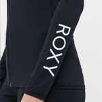 Roxy Hooded Long Sleeve Zip-Up Rashguard S Photo 3