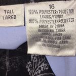 Jacqueline Ferrar  Floral Print Skirt, Black, Blue, 16 Photo 4