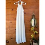 Lulus NWT  Summer Dream White Midi Dress Open Back Cocktail Beachy Classy Size L Photo 2