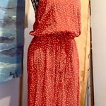 SheIn ,Lovely Red Polka Dotted Open Back, Halter Maxi Dress, Stunning!Price Firm Photo 0