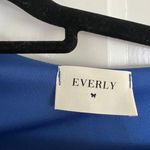 Everly Blue Gingham Romper - Small Photo 1