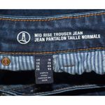 Lands' End Mid Rise Trouser Jeans Women Plus Size 18 Blue Stretch Denim 40X30 Photo 8