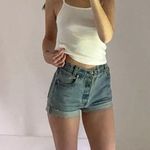 Levi's 701 Student Vintage 90s Wedgie Fit Jean Shorts Size 26 Photo 2