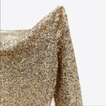 ZARA  LIMITED EDITION SEQUIN
BOATNECK TOP Photo 1