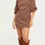Free People Vintage look puffy sleeves Making Plans Mini Dress Photo 2