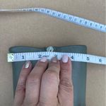 ZARA women’s leather booties boots square toe, mid heel green Sz 39 Photo 12