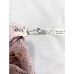 Free People  Intimately Floral Lace Marsha Mini Slip Dress Sleeveless Pink Size S Photo 5