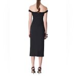 Carolina Herrera  Off the Shoulder Sweetheart Neck Ruched Dress- NWT‎ Photo 3