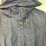 Ralph Lauren Lauren Naval Supply Company Field Coat Jacket Navy Blue Waxed Women's Medium Photo 4