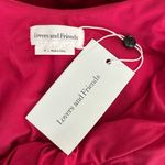 Lovers + Friends Rebel Slip Ruby Red Velvet Dress NWT size XLarge Photo 9