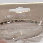 Fresh & Co “Nothing Like A Mother’s Love” Silver Plated Brass Bangle Bracelet Photo 2
