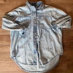 Aerie Oversized Denim Shacket Photo 0