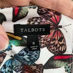 Talbots Women's Butterfly Novelty Print Sleeveless Dress Size 8 Photo 9