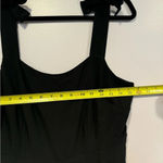 Loft black bow jumpsuit Photo 5