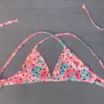 JOLYN Triangle Watermelon Bikini Top Photo 0