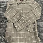 Untuckit Gray Checkered Shirt Size 4 Photo 0
