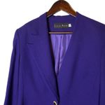 Lilli Ann Vintage Wool Blazer Purple Size 10 Photo 1