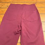 Halara Flared Leggings Pants Burgundy Size S High Waisted Athleisure Photo 5