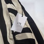 LPA  Hi Low Ruffle Skirt in Black & White XS Photo 5