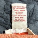 Sundance  size XS crochet sweater peach pink boho Merino alpaca wool blend Photo 6