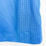 Nike  Golf Blue Short sleeve half Zip Dri Fit Top Large Photo 4