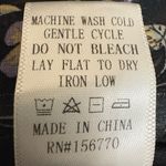 Roolee NWT The Brittian Modest Metallic Black Multi Color Floral Dress | Size Medium Photo 11