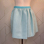 Opening Ceremony Opening Ceremony Blue Jacquard Fit & Flare Skirt Photo 7