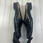 Stuart Weitzman Black Patent Leather Loafers Size 9 Photo 7