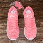 APL TechLoom Wave Sneakers Size 7 Coral Pink White NWOT Athletic Running Shoes Photo 1