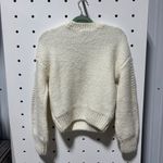 & Other Stories & OTHER STORIES Eyelet Knit Sweater Cream Size S Photo 3