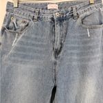 Pink Lily  100% Cotton Straight Leg Jeans Women’s Size 29 • Light Wash Mom Jean Photo 2