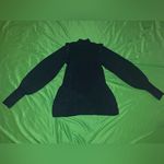 River Island NWT Dark Green Ribbed Sweater with Button Detail size 6 Photo 3