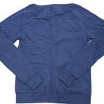 Mitchell & Ness  Sweatshirt Women X Small Blue Blank Soft Knit Fleece Pullover‎ Photo 1