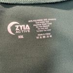 Zyia  Active Athletic Jacket‎ XXL Green 1/2 Zip Pocket Long Sleeve Top Photo 9
