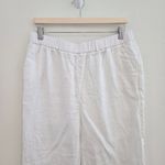Quince Women's European Linen White Pants Size Large Photo 9