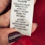 Jones Wear  Studio Red Puffer Zippered Vest with Pockets Size Medium Photo 6